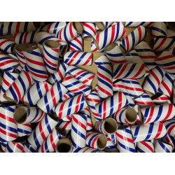 1 X 2-1/2 X 3/32 Red White and Blue (50qty)