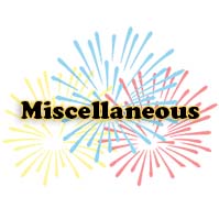 Miscellaneous