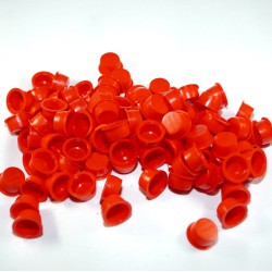 9/16 inch Red plastic plugs X100