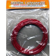 Orange Medium Cannon fuse 18 sec/ft 2.5mm