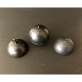 X 6 Plastic ball shells 4 inch  1/4 inch fuse
