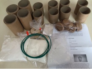 Preparing colored smoke bomb at home